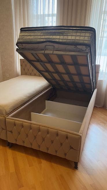 Çarpayılar: Təknəfərlik çarpayı, Bazalı, Matras ilə, Siyirməli — 5