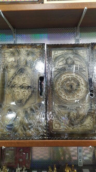 ваза напольная стеклянная высокая без узора: Taxta nərd lövhələri – əl işləri - Material: tam taxta (üzəri — 1