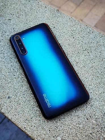 realme 5 pro: Realme 6 Pro, 128 GB, rəng - Göy, Zəmanət, Barmaq izi, Simsiz şarj — 1