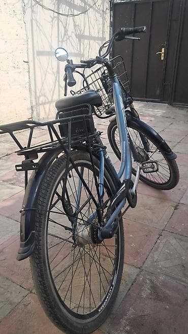 Musiqi alətləri: Şəhər tipli elektrik velosipedi Xüsusiyyətlər: - Ön təkərdə elektrik — 9