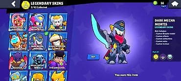 apple smart saat: Brawl Stars hesabı – yüksək inkişaflı - Kupa sayı: 30 381 (Highest — 7