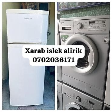 Xarab və işlək məişət texnikasının qəbulu xidməti. Qəbul