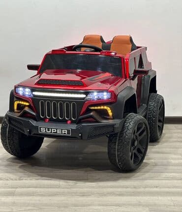 Uşaq üçün elektrik maşınları: 1 yaşdan 12 yaşa qədər uşaqlar üçün nəzərdə tutulub rezin təkərlər — 2