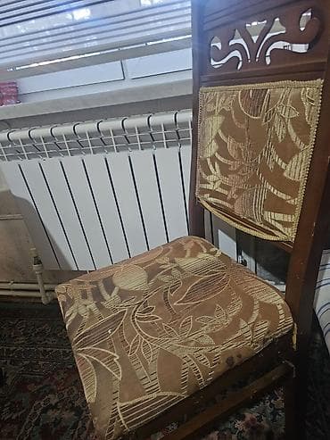 ucuz stular: Qonaq otağı üçün, Açılmayan, Dördbucaq masa, 4 stul — 3