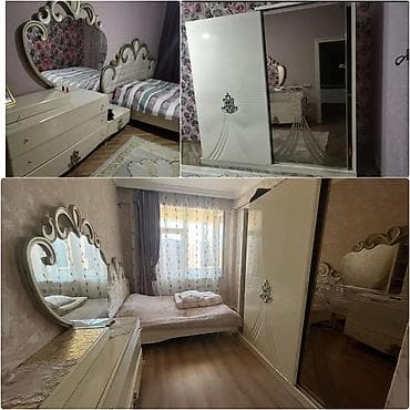 kunc divan işlenmiş: Yataq dəsti 350 Azn. Matras verilir. Bazası yoxdur taxtin. Ünvan — 1