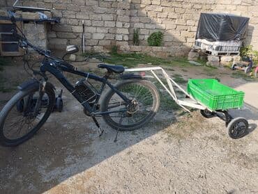 velosiped çanta: Velosiped üçün qoşqu arabası - İki təkərli yüngül qoşqu — 2