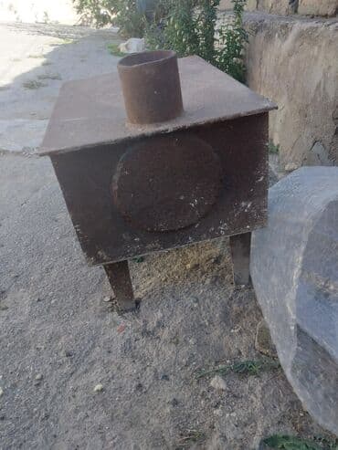 бак для воды в квартиру: Железная Печь, Б/у, топливо - Дрова, Платная доставка — 2