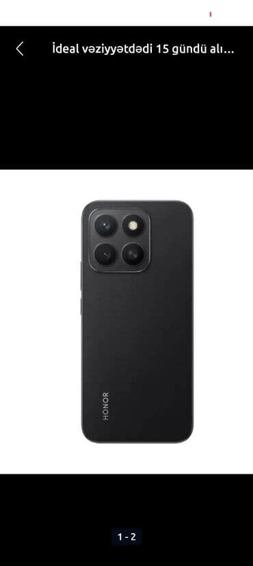 note 11 s: Honor 8C, rəng - Qara — 1