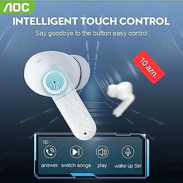 mikrofon bluetooth: Simsiz (Bluetooth) Qulaqcıqlar — 10