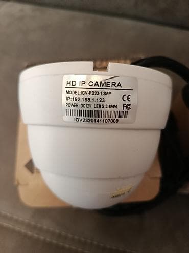 HD IP təhlükəsizlik kameraları – dome tipli, PoE/ethernet bağlantısı — 2