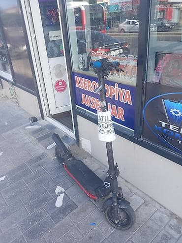 samokat: Elektrik skuter satılır maks sürət 35km 100faiz zayratqa ilə 60 70km — 3