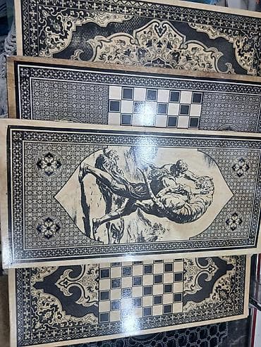 Nərdlər: +3 azn das ve zer Taxta nərd/şahmat/daşqalan kombi lövhələri - — 5