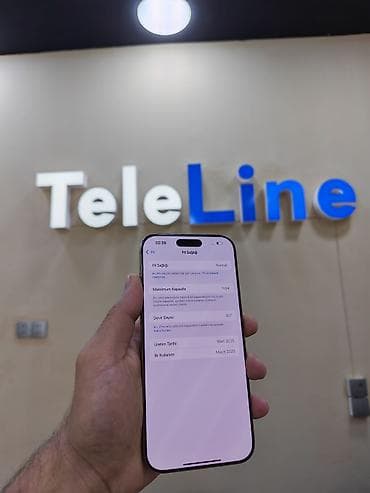 apple 5 s: IPhone 16 Pro Max, 256 GB, Desert Titanium, Zəmanət, Simsiz şarj, Face ID — 2