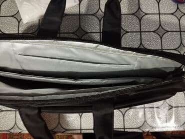 сумка для дисков: RIVACASE noutbuk çantası – qara rəng - Noutbuk və sənədlər üçün — 7