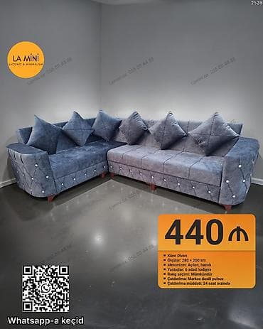 Künc divan, Açılan, Bazalı, Parça, Şəhərdaxili pulsuz çatdırılma