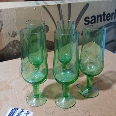 брендовая посуда: Бокалы, цвет - Белый — 6