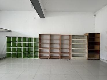 hamam ref: Mağaza üçün vitrin və rəf sistemləri - Metal divar tipli market — 3