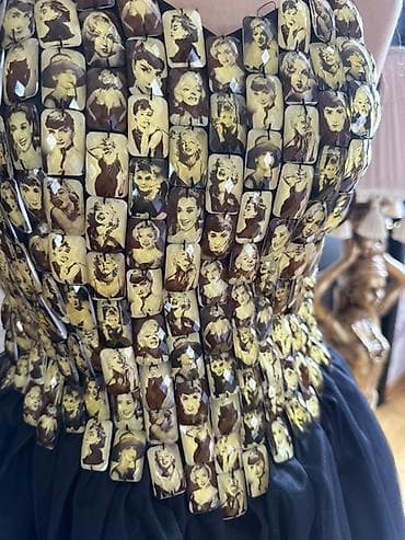 Qadın üçün gecə/ziyafət paltarı 36-38-40 razmer - Model: strapless — 2