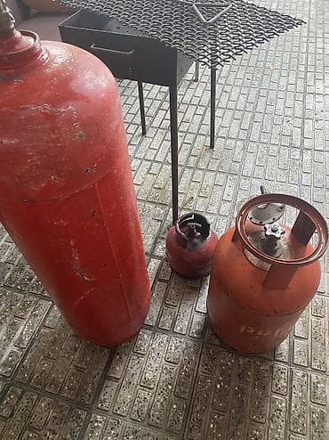 qaz paneli: Propan qazi balonlari 80lik, 40liq ve 5lik — 3