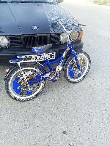 aurus bicycle: Uşaq velosipedi – VEGAS New Bike - Rəng: mavi, dekorativ “VEGAS” — 2