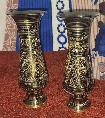 sunu gul: Vaza dəsti, Mis — 1