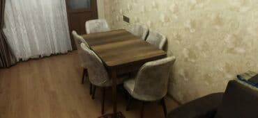 mətbəx stol: Mətbəx üçün, Yeni, Açılan, Dördbucaq masa, 4 stul — 7