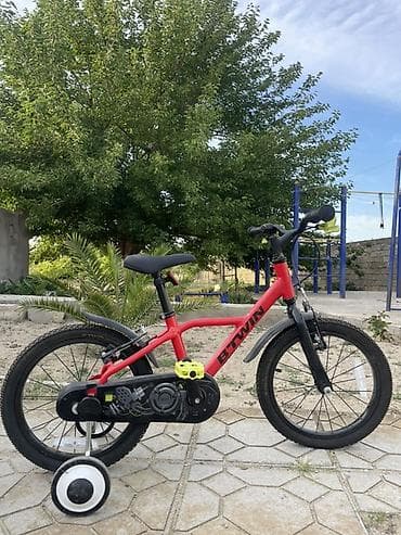 İşlənmiş İki təkərli Uşaq velosipedi 16", sürətlərin sayı: 1, Pulsuz çatdırılma