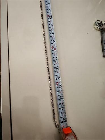 Gümüş boyunbağı - Material: gümüş rəngli metal (şəkillərdəki nümunə) — 2