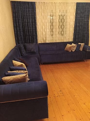 Künc divan, Vеlur parça, Çatdırılma yoxdur — 2