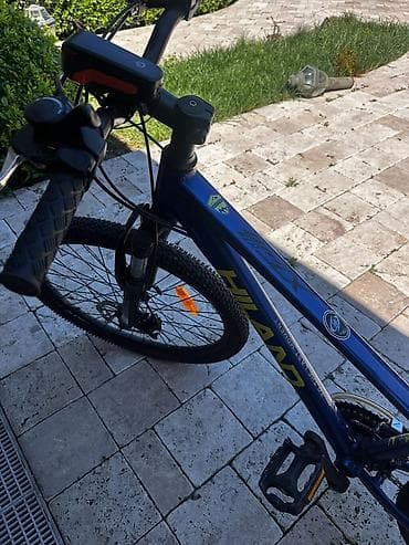 aurus velosiped: Hiland dağ velosipedi - Gödək gövdə: yüngül alaşımlı çərçivə, mavi — 6