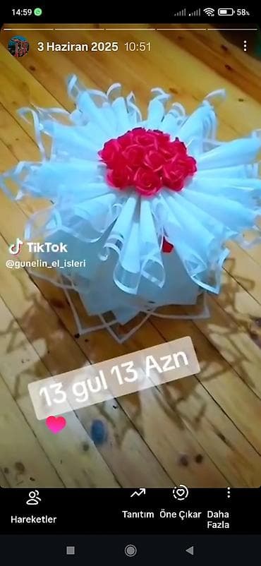 Hədiyyə qutusu, rəng - Qırmızı