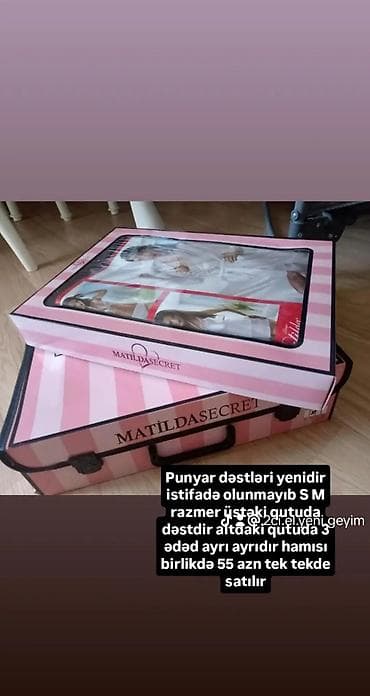 casio qol saati: Matilda Secret markalı punyar (pijama/gecə geyimi) dəstləri. - — 2