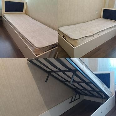 dowek: Təknəfərlik çarpayı, Bazalı, Matras ilə, Siyirməsiz — 1