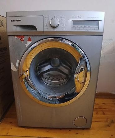 mp4 yükle: SHARP önyükləməli paltaryuyan maşın - Model: ES-FP610.2 (panel — 1