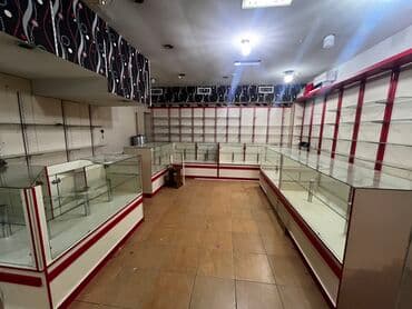 künc rəf: Mağaza üçün vitrin və rəf sistemi - Komplekt vitrinlər: şüşə önlü — 1