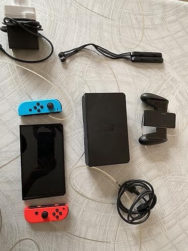 Digər oyun və konsollar: Nintendo Switch (neon mavi/qırmızı Joy‑Con) oyun konsolu dəsti — 2