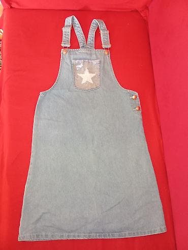 cantalar: LC Waikiki denim pinafor (jins sarafan)11 12 yaw seliqelidir - Brend — 1
