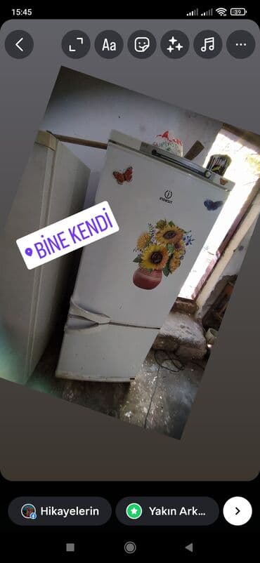 Yemək hazırlamaq üçün texnika: 2 qapılı Indesit Soyuducu Satılır, rəng - Ağ — 3