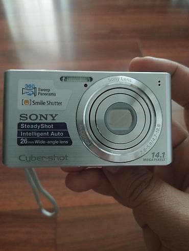 mac mini: Sony Cyber-shot DSC-W610 fotoaparat (Gümüş) - 14.1 MP həssaslıq – — 3