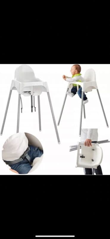 qidalandırmaq üçün uşaq stul yelləncək: Antilop yemək masası. Uşaq üçün ideal masa. Yenidir cəmi 1-2dəfə — 2