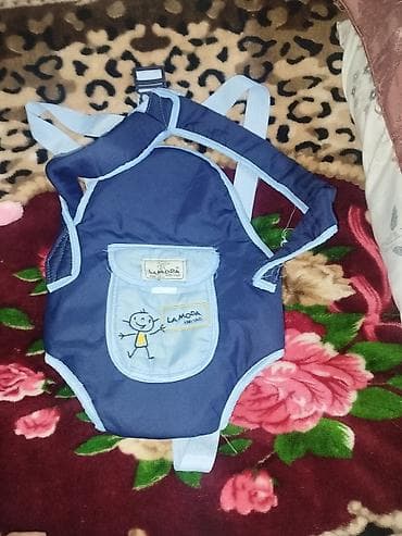 usag manejleri: Uşaq daşıyıcısı – LaModa Kids Club - Rəng: tünd və açıq mavi - Ön — 1