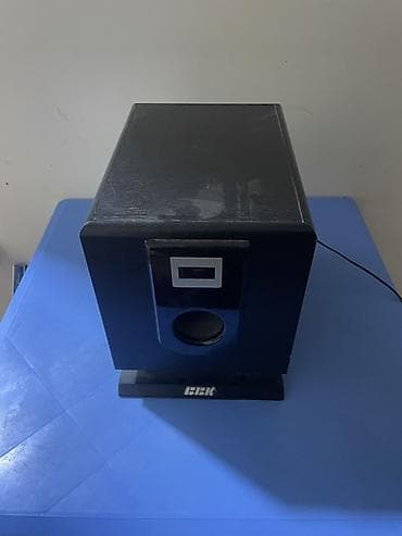 Radio: BBK SP5055 5.1 səs sistemi üçün sabvufer və mərkəzi gücləndirici blok — 2