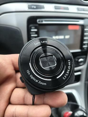 smart box: Sony Cyber-shot DSC-QX10 smartfon üçün qoşulan fotoaparat obyektivi - — 3