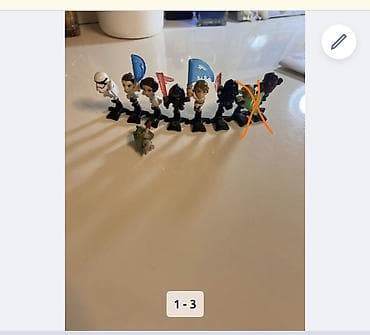 kasli fiqur: Star Wars miniatür fiqur kolleksiyası.Hamsi 30
manata — 4