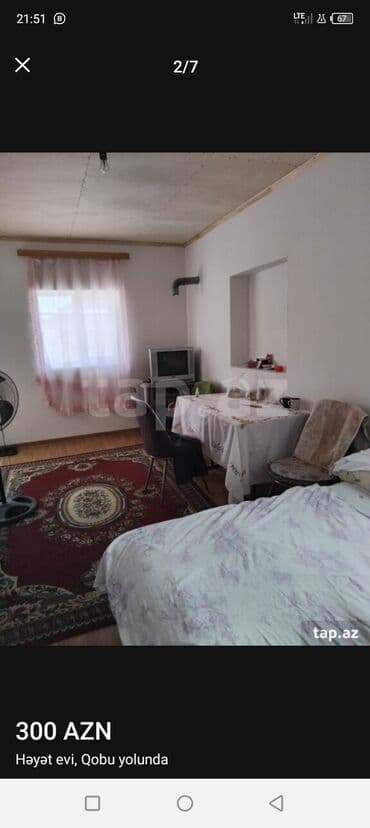 suraxanıda kiraye evler: 2 otaqlı, 60 kv. m, Kredit var, Orta təmir — 13