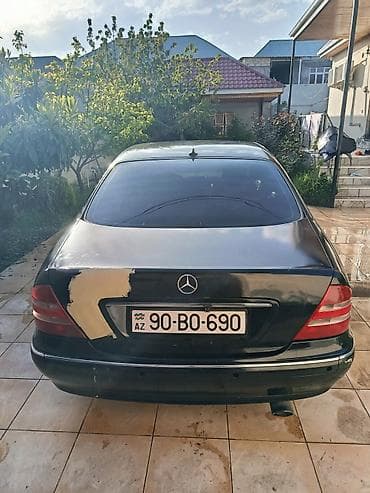 mersedes qapı: Mercedes-Benz S-Class: 3.2 l | 1999 il Sedan — 8