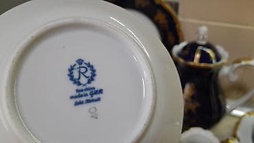 perde ikinci el: Çay dəsti, Farfor, 6 nəfərlik, Almaniya — 4