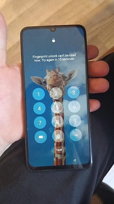 iphone 14 pro max barter: Realme Note 60, rəng - Qara, Barmaq izi — 2