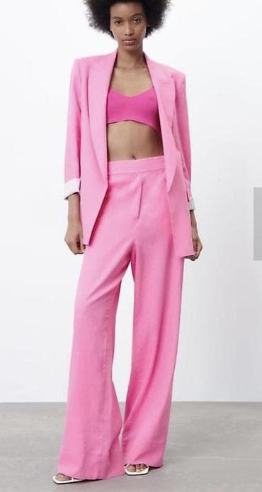 kətan saroçka: Pencək, Zara, Kətan, L — 3