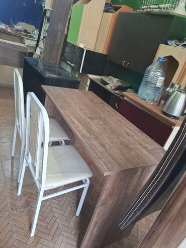 uşaq ucun yazı masası: Parta tek neferlik 50/60 sm 28 azn Parta iki neferlik 100/50 sm — 1